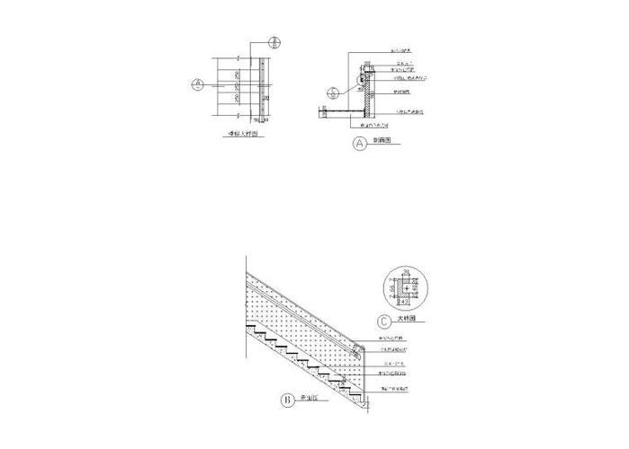 楼梯节点详图实例展示（楼梯节点详图案例分析楼梯节点详图设计要点）