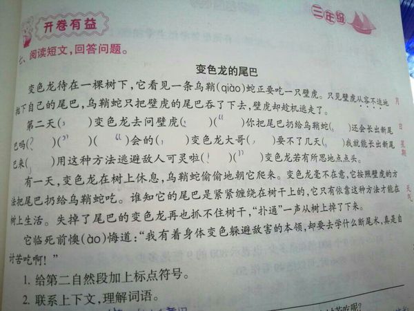 变色龙作文400字_360问答