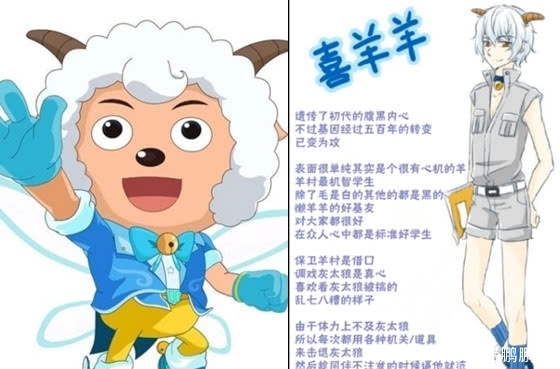 《喜羊羊》拟人化,君子头上长家具揭秘,竟因女村长青草合肥有限公司图片