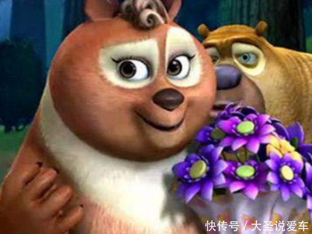 《熊出没》中的5位女生颜值排行,赵琳第三,翠