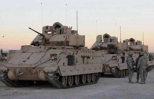 正确面对,美国第一装甲师亮相,战斗力可比俄罗