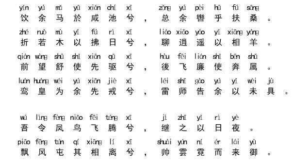 离骚简谱歌谱大全