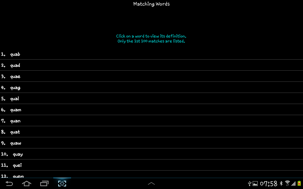 Crossword Solver II截图6