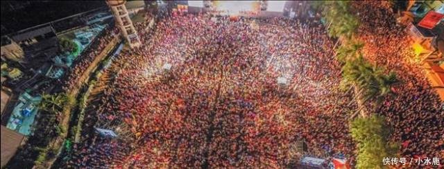 旗山造势后,韩国瑜民调再次上升领先陈其迈17