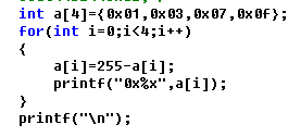 C语言如何把数组取反打印出来_360问答