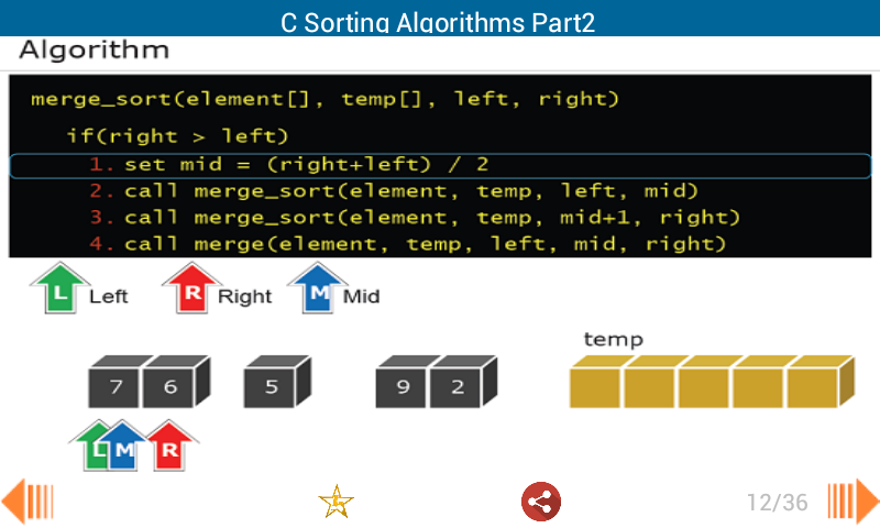 C Sorting Algorithms Part2截图3