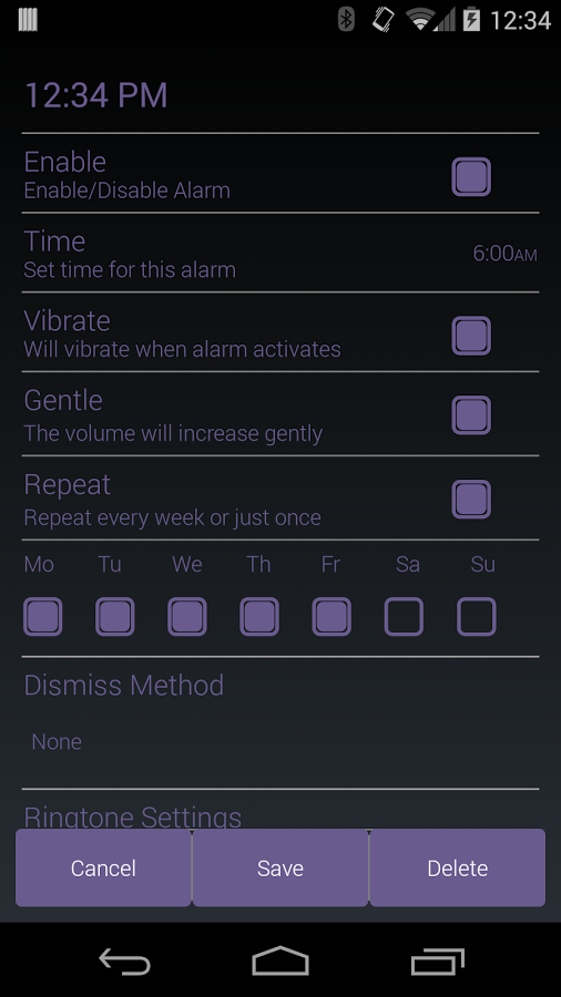 Standard Alarm - Free截图2