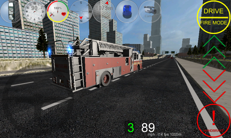 Duty Driver Firetruck LITE截图19