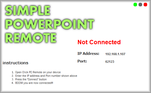 Simple PowerPoint Remote截图4