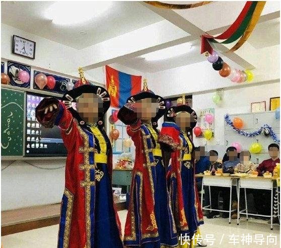 赤峰一中学挂蒙古国国旗、国徽教育局回应已