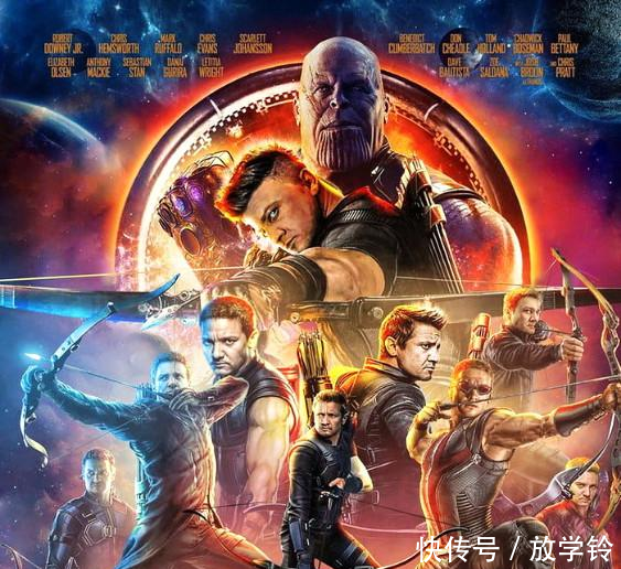 复联3鹰眼成主角,钢铁侠开挂,雷神洛基深情拥