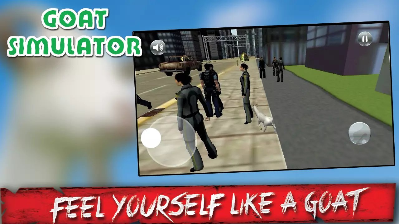 Goat City Simulator 3D截图5