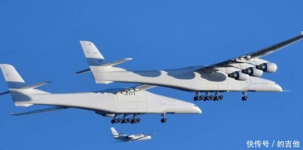 世界最大的飞机首飞,同温层发射第一次飞入天