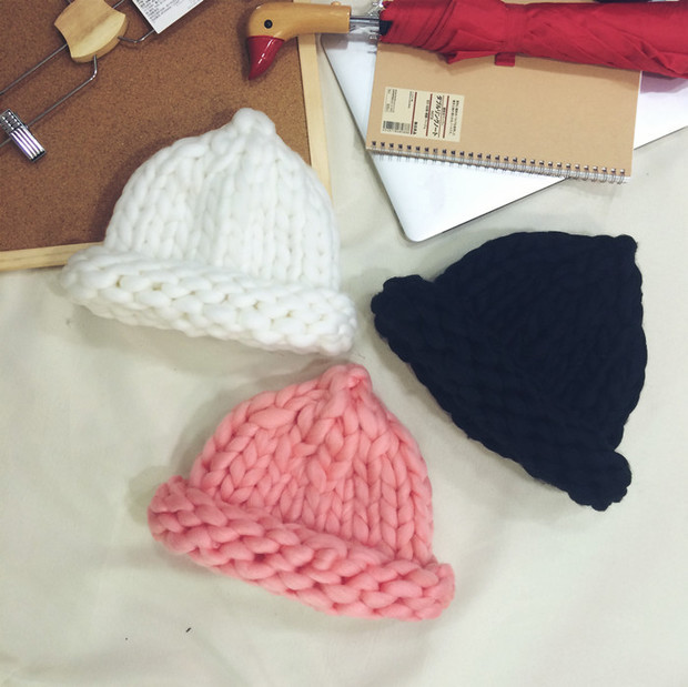 韩国时尚粗<em>毛线</em>麻花帽<em>织法</em> 急!_360问答