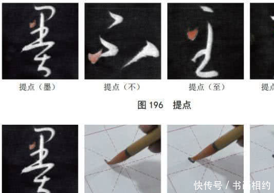 草书（今草）的基本笔画及其书写方法(转自网络)