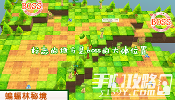 皮卡堂3D二区森林的秘境boss分布图攻略_36