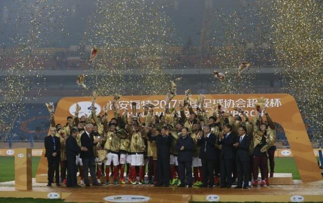 2017赛季中国足球6项主要赛事冠军均已产生,