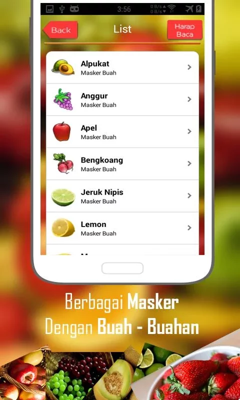 Masker Buah Untuk Kecantikan截图1