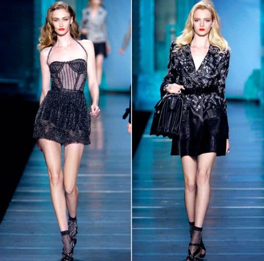 迪奥T台的 邦女郎 ,蕾丝雪纺,艳色霓裳,哪一款惊