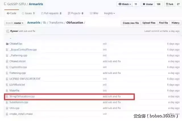 【技术分享】为OLLVM添加字符串混淆功能