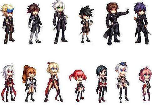 DNF各职业像素头盘点,枪剑士的像素头我jio的