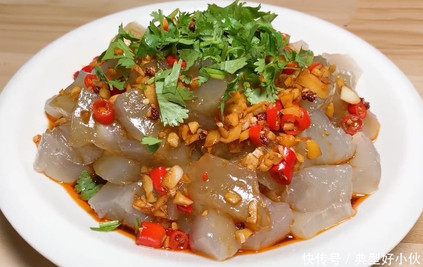 美食热来一盘美味吧,冰凉好吃,香辣天气,爽滑到上海餐厅凉粉茶排行榜图片