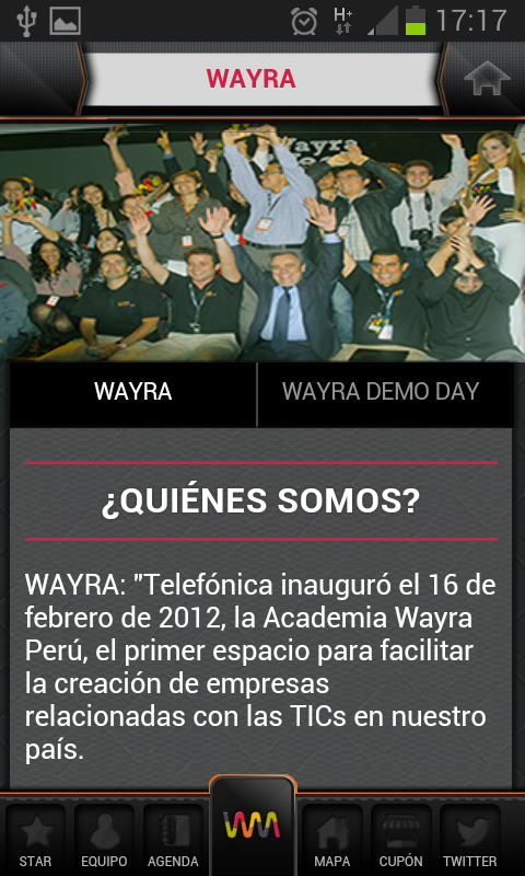 Wayra Demo Day截图2