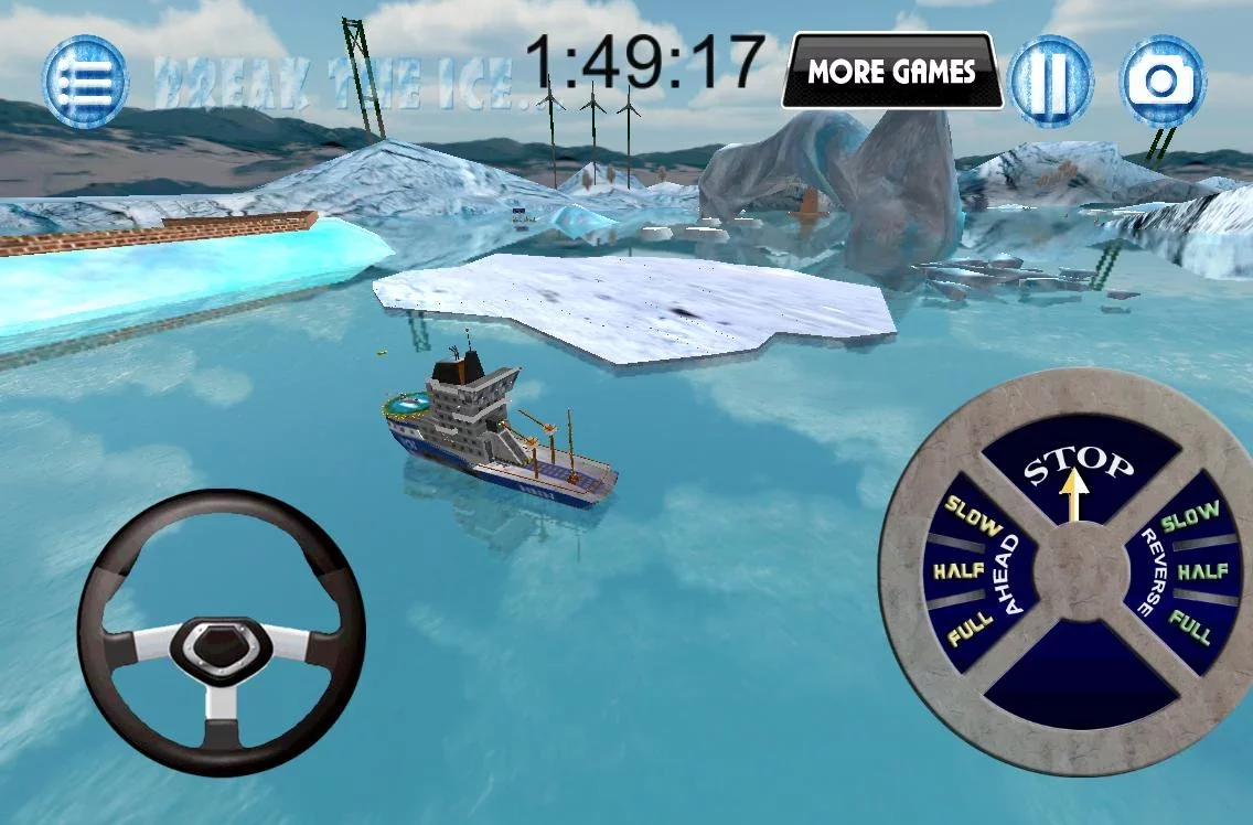 船舶驾驶模拟3D破冰截图3