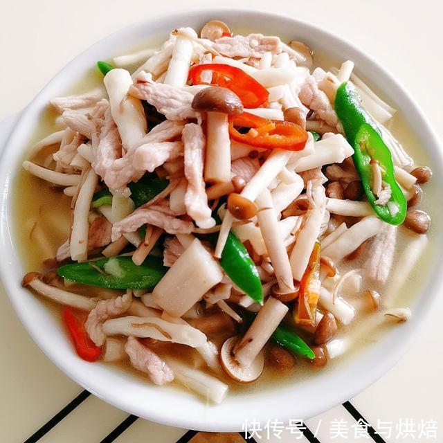 蟹味菇炒肉,鲜味可口,美味又下饭 申搏正规官网网址