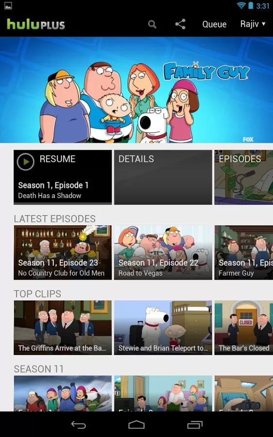 Hulu Plus截图7