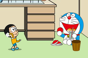 野比大雄扔纸团,野比大雄扔纸团小游戏,360小