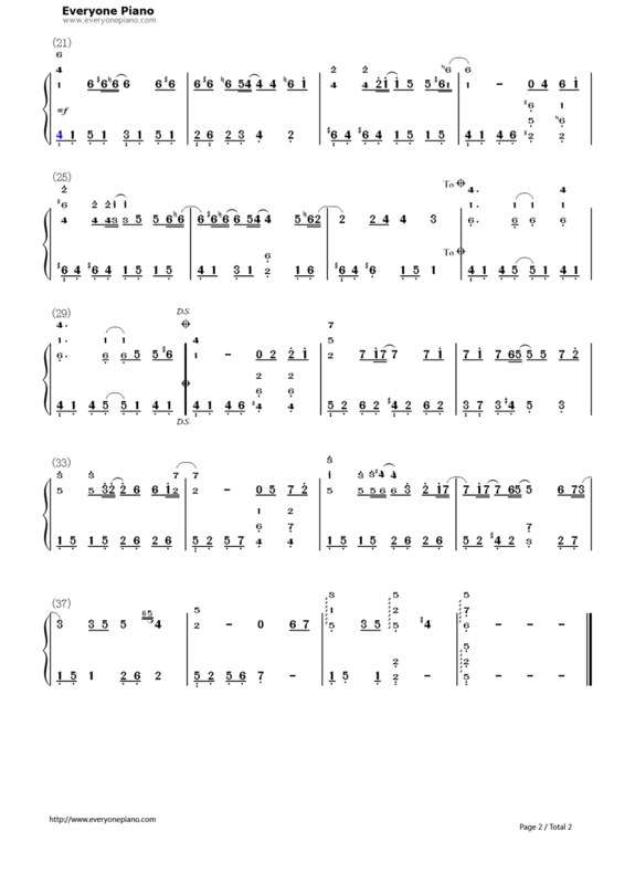 童话钢琴简谱,要数字,双手弹的那种!谢谢,左手伴奏的!_360问答