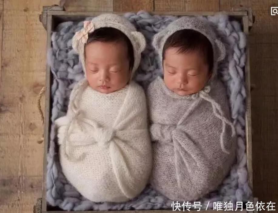 谢娜晒出双胞胎女儿照片,网友直呼太可爱难怪