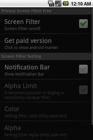 Privacy Screen Filter Free截图2