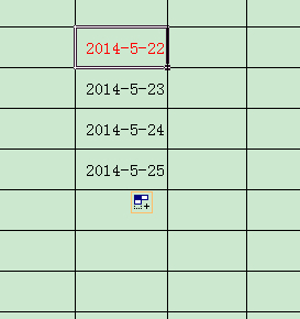 WPS中excel表格的日期在当日日期变色怎么设