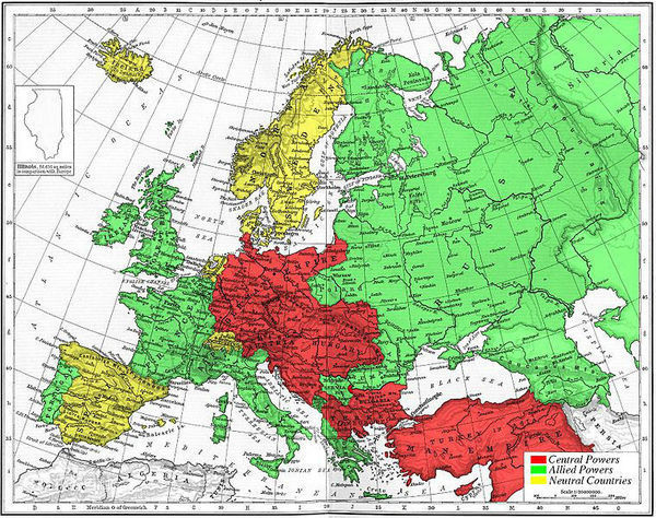 一战前欧洲有多少个国家?_360问答