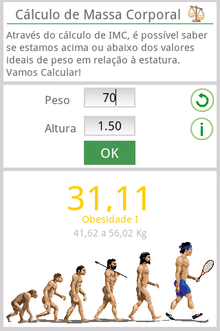 Meu Peso Ideal - Cálculo IMC截图7