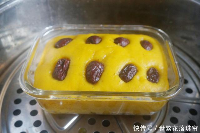 零失败的发糕做法,不用揉面,照着做30分钟就蒸好