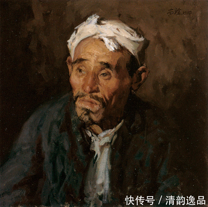 开中国『新古典主义』绘画先河的靳尚谊,作品