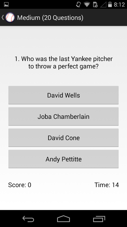 Ultimate Yankees Trivia截图3