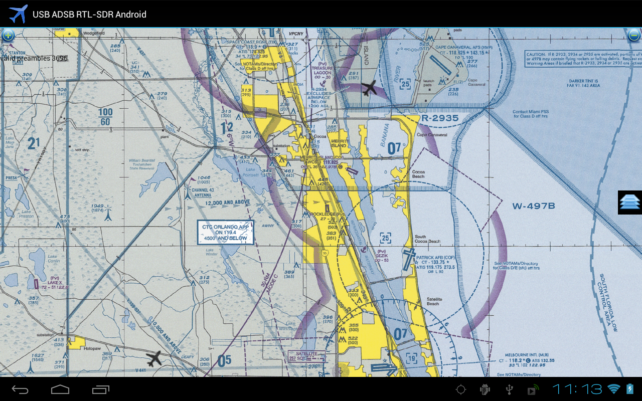 ADS-B on USB SDR RTL截图5