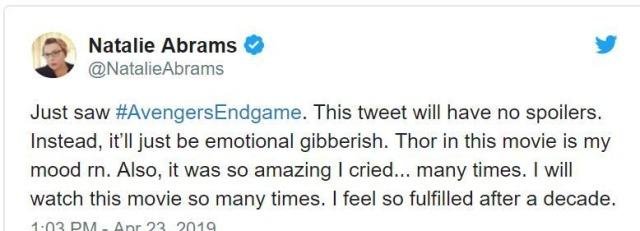 《复联4》首波影评解禁最史诗的漫威电影,影评