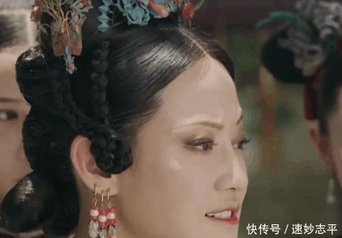 被吐槽颜值撑不起人设高表情用心宫斗,靠脑子表情包没出门贵妃带的图片