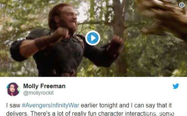 《复联3》首波影评一面倒好评, 国外的影评网