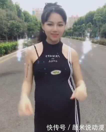 抖音猫女林怀孕跳舞,花10万产子后,网友效果惊