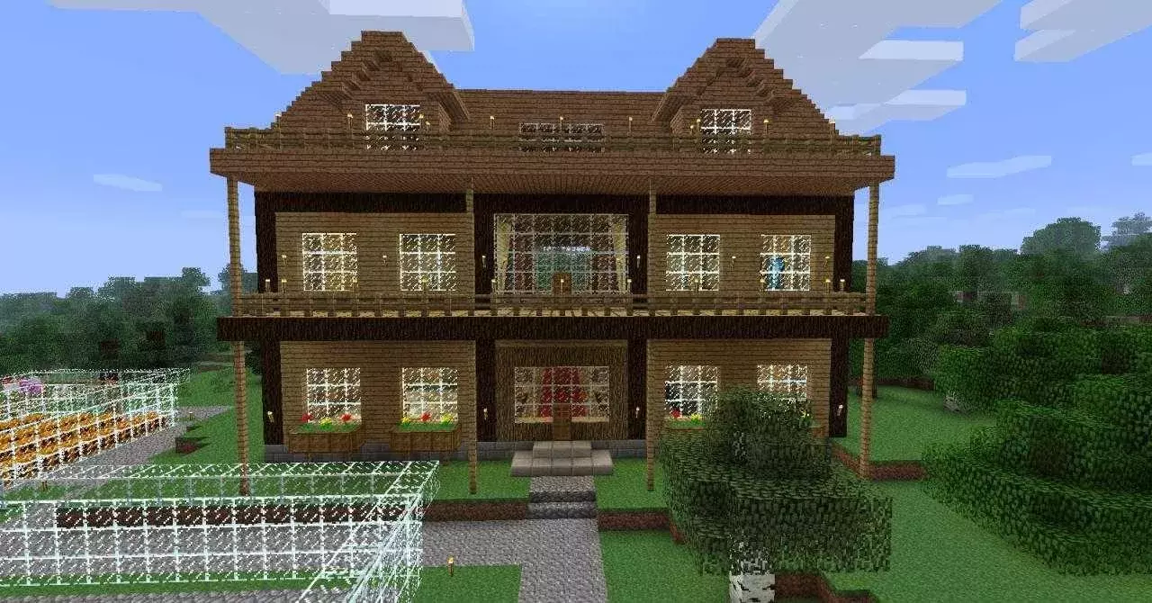 Minecraft山中别墅 别墅图片