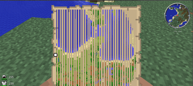 我的世界纸怎么做我的世界地图怎么做