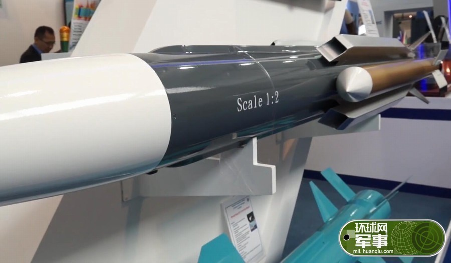 台湾"中科院"展示的雄风3导弹1:2模型弹