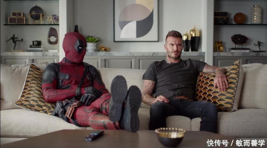 贝克汉姆亮相《死侍2》宣传片 跟贱贱一起嘴炮