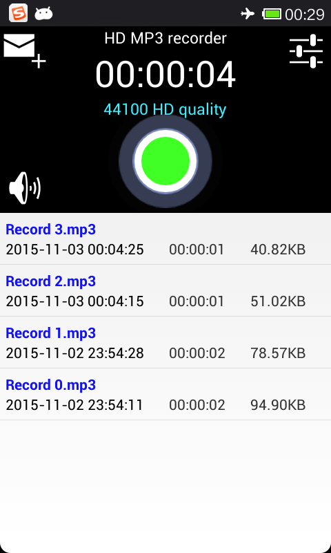 HD MP3 recorder截图3